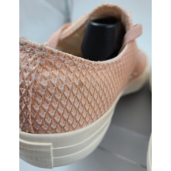 Converse All Star 560300F Pink Textured Low Top Sneakers Shoes Women's Size 10 - Picture 7 of 11